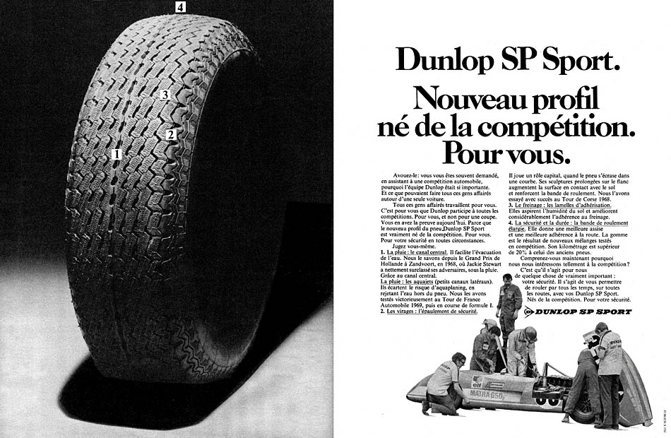 Advert Dunlop 1970