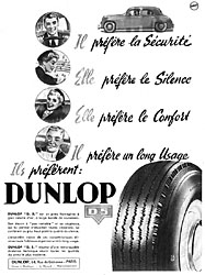 Advert Dunlop 1953