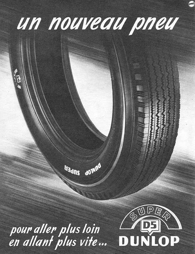 Advert Dunlop 1955