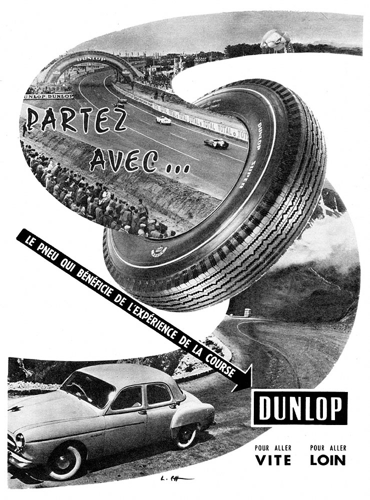 Advert Dunlop 1958