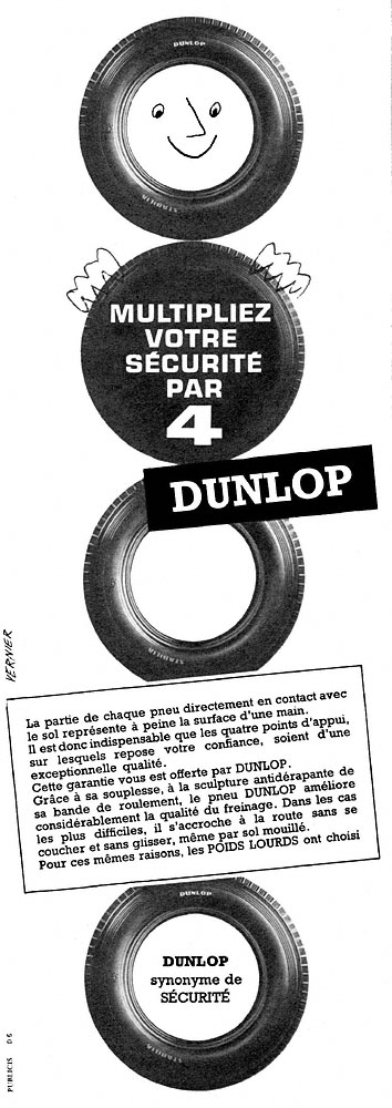 Advert Dunlop 1959