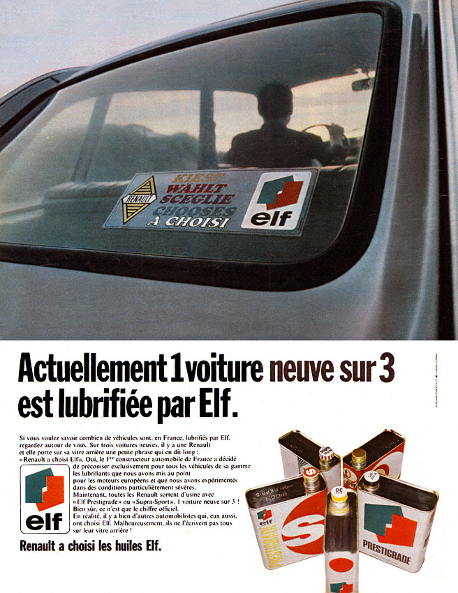 Advert Elf 1969
