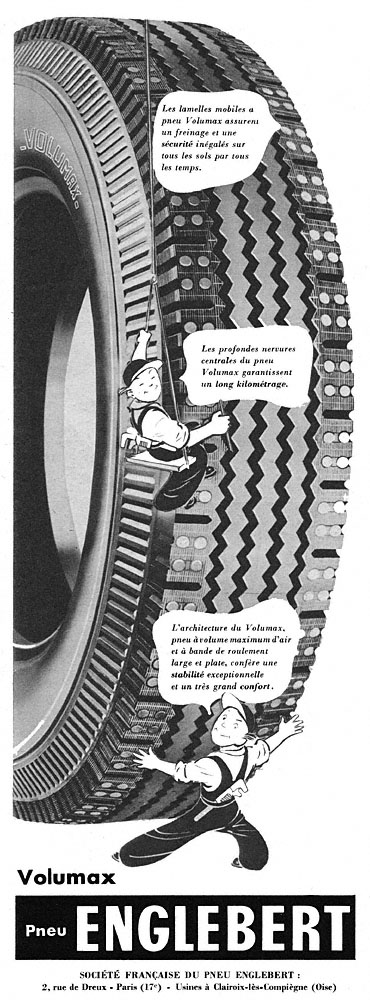 Advert Englebert 1955