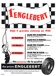 Advert Englebert 1956