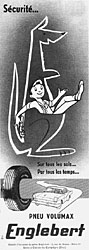 Advert Englebert 1958