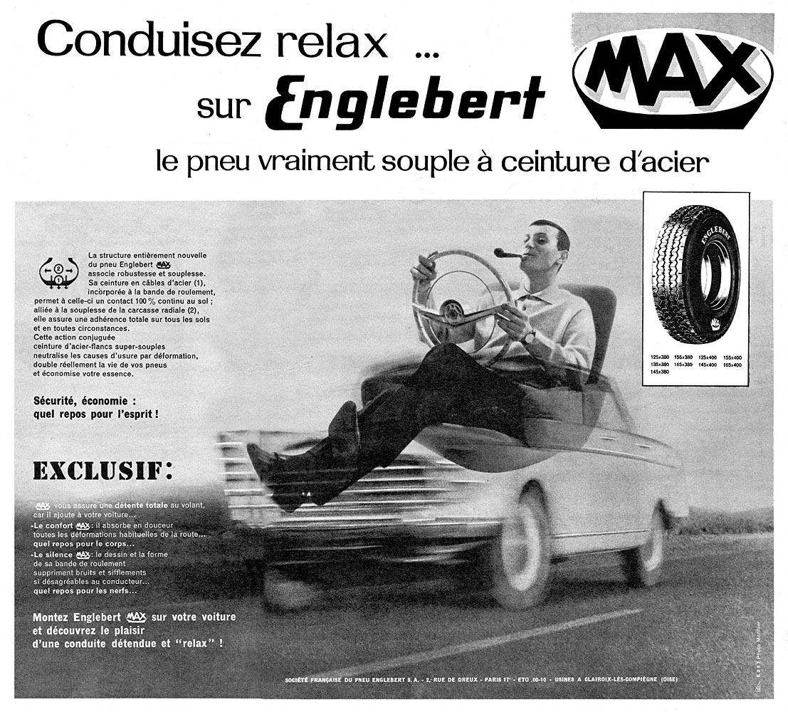 Advert Englebert 1961