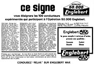 Advert Englebert 1962
