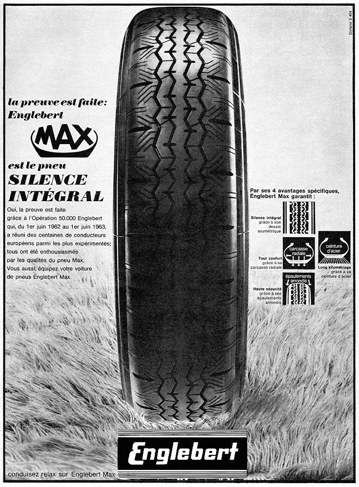 Advert Englebert 1963