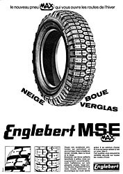Advert Englebert 1963