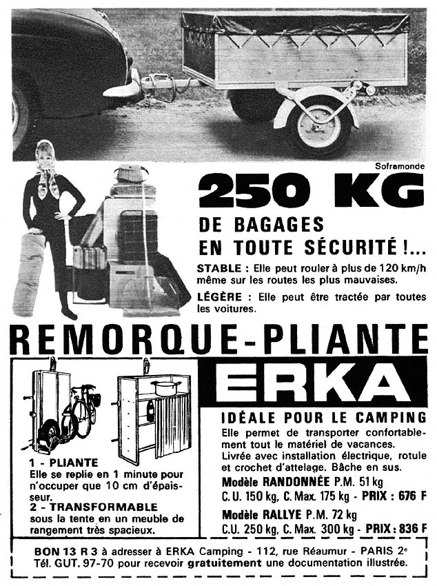 Advert Erka 1964