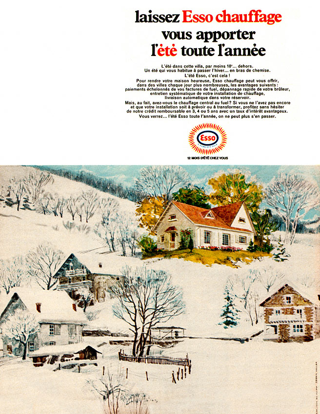 Advert Esso 1969