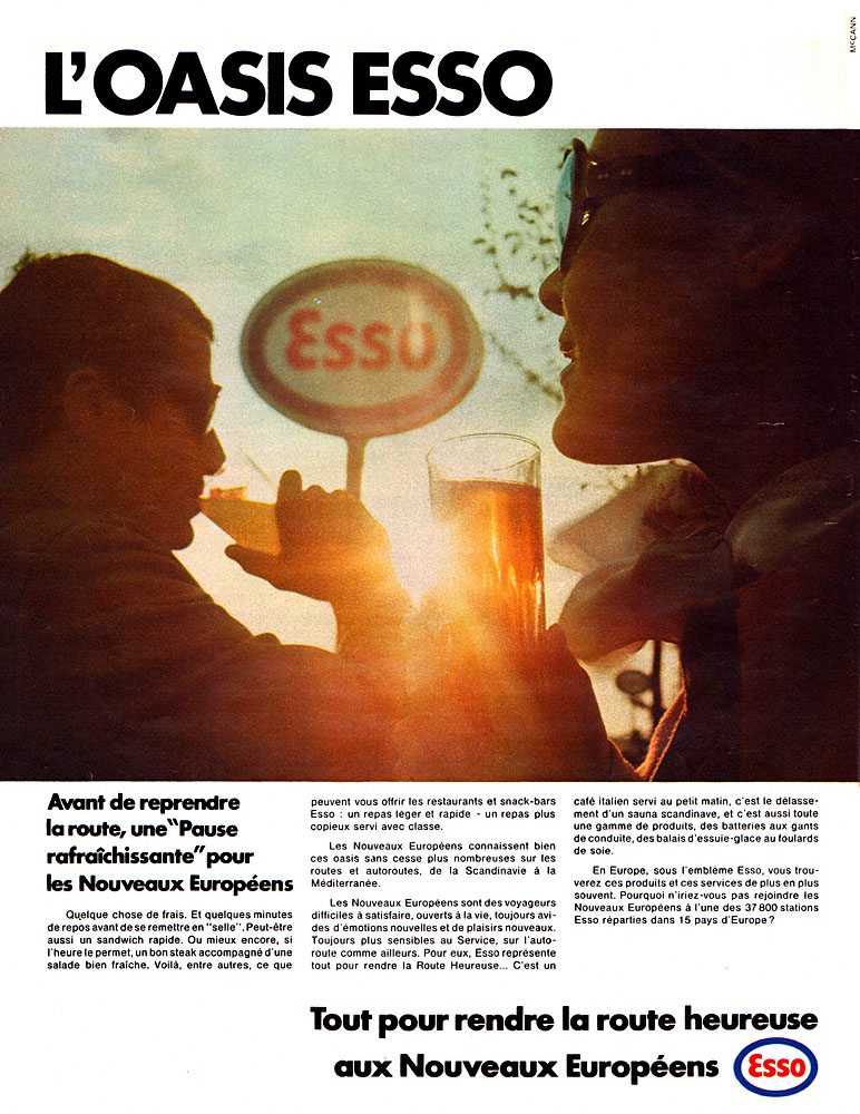 Advert Esso 1969