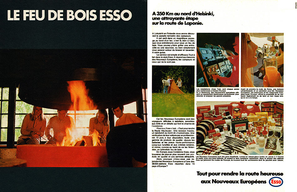 Advert Esso 1970