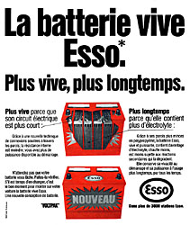 Advert Esso 1973