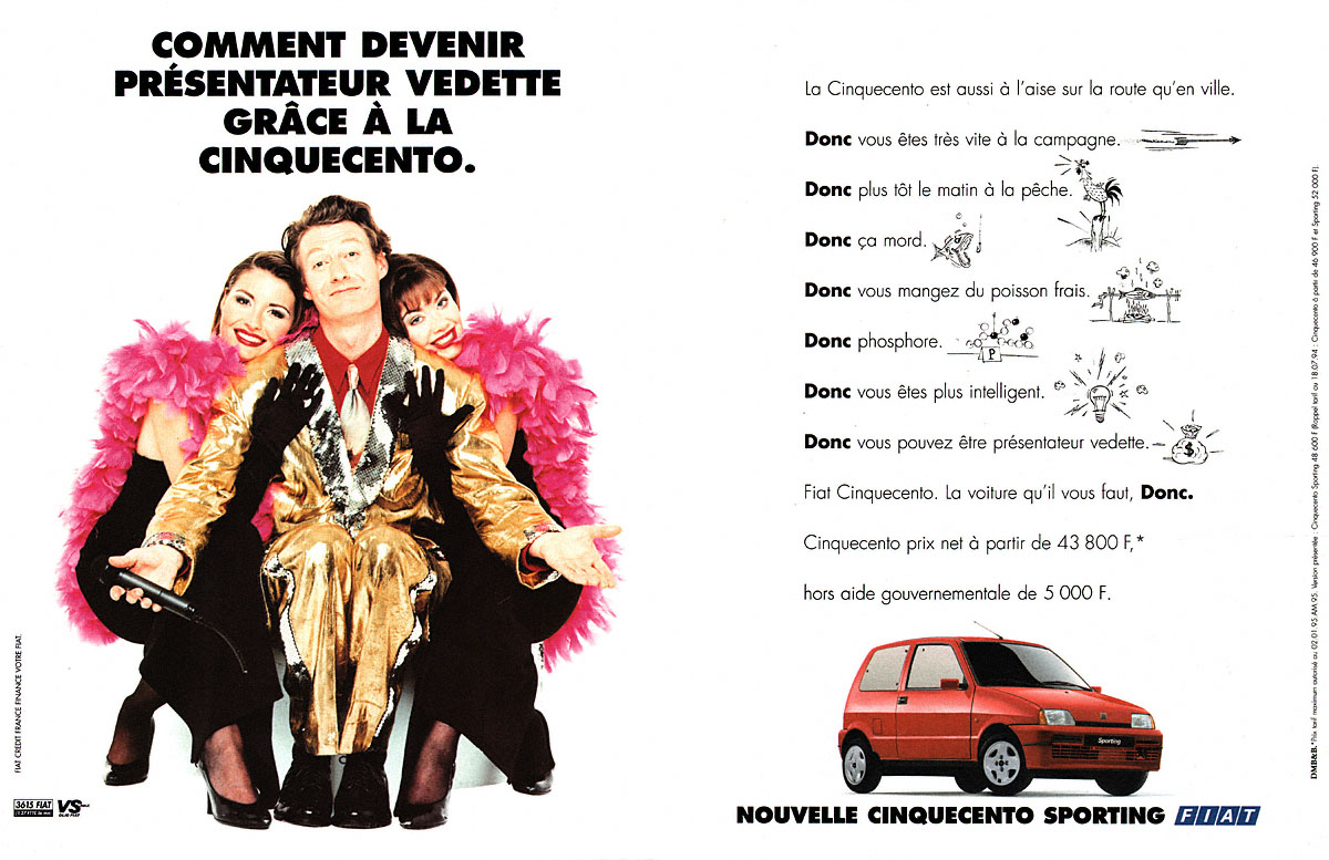 Advert Fiat 1995