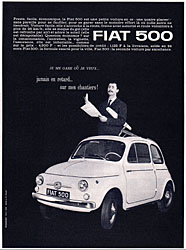 Advert Fiat 1963