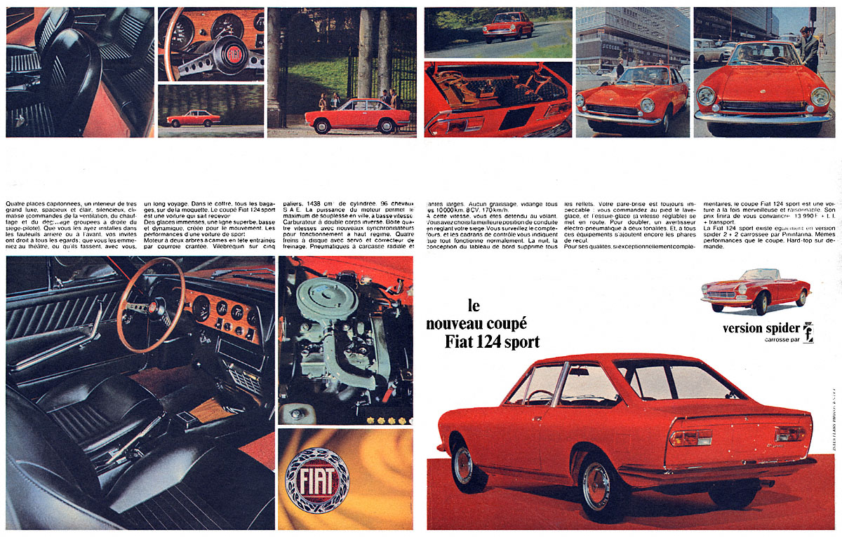 Advert Fiat 1967
