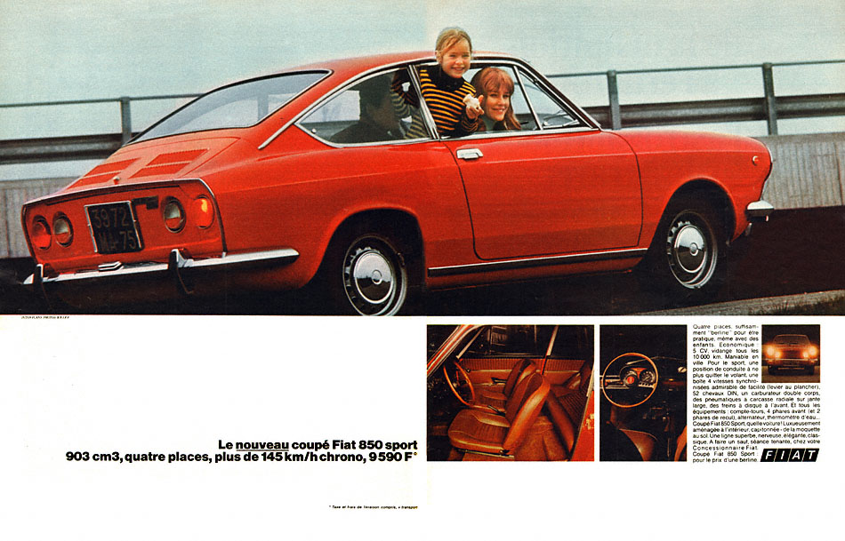 Advert Fiat 1968