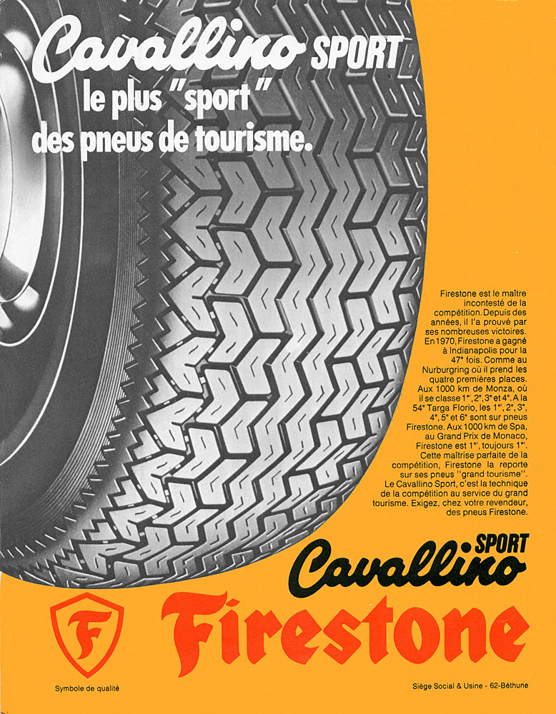Advert Firestone 1970