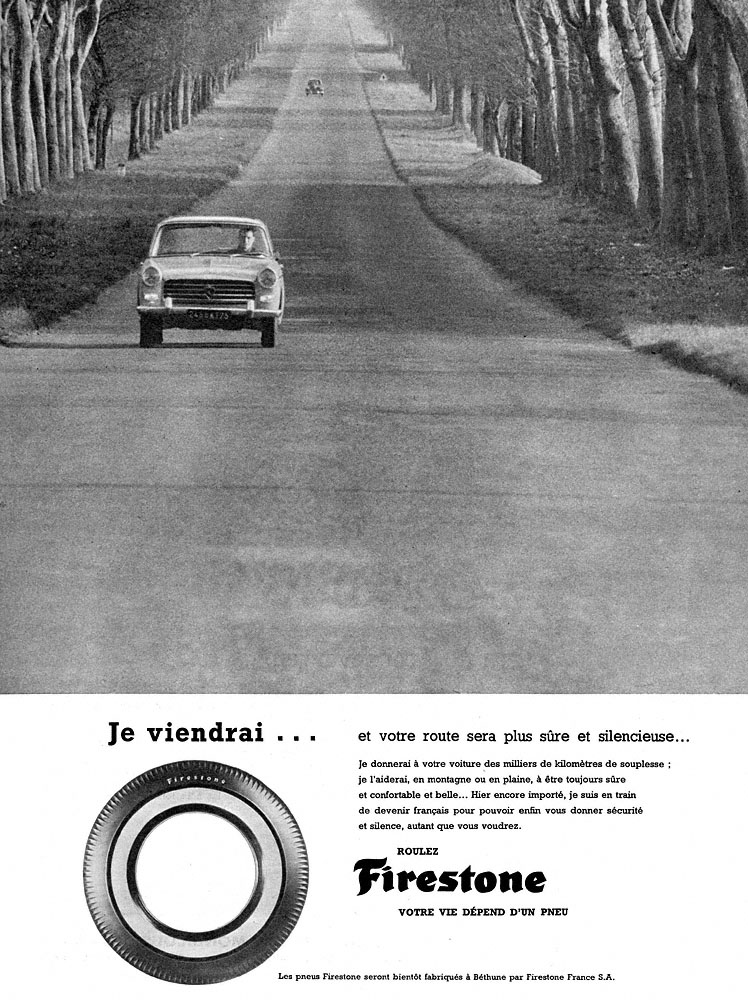 Advert Firestone 1961