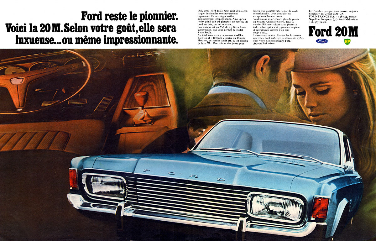 Advert Ford 1968