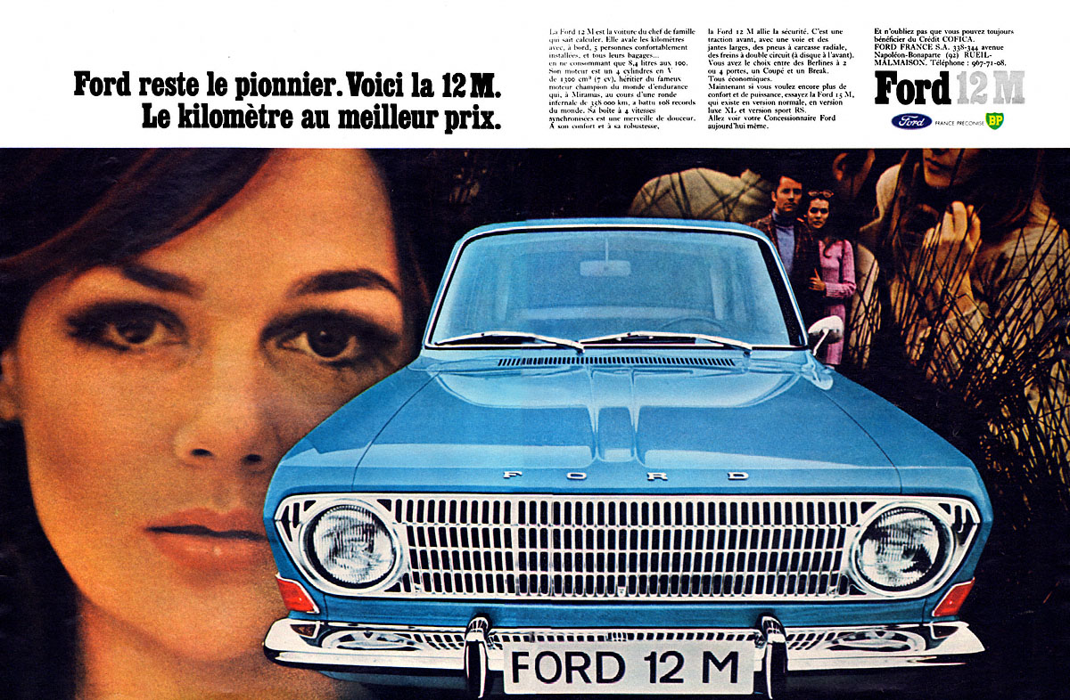 Advert Ford 1968