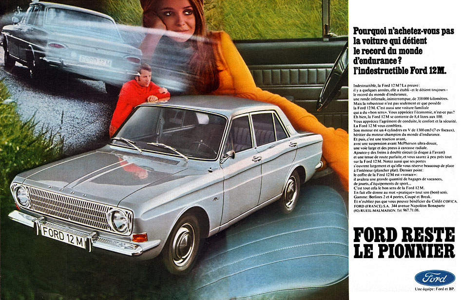 Advert Ford 1969