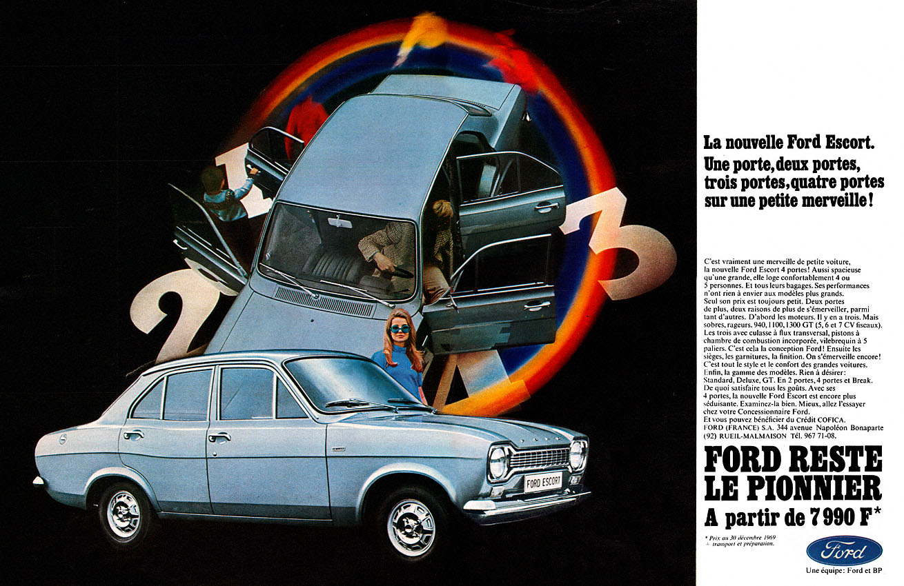 Advert Ford 1970