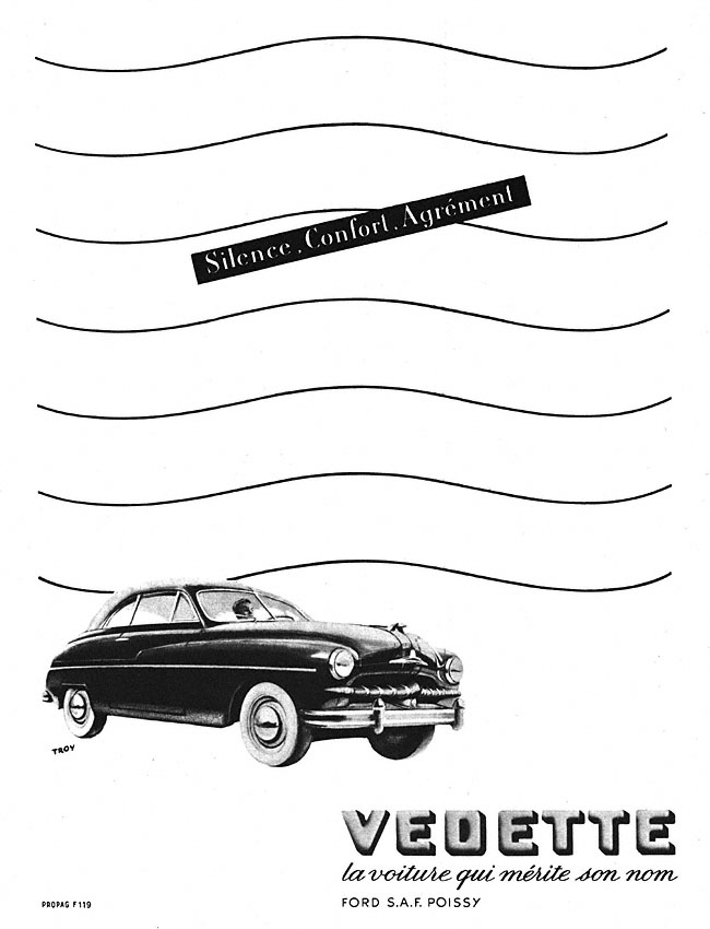 Advert Ford 1951