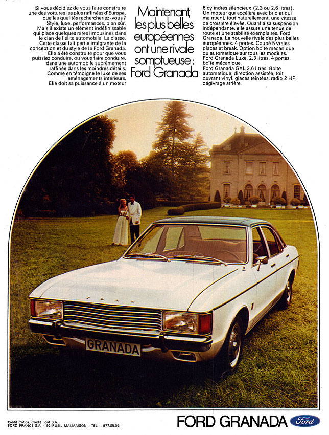 Advert Ford 1972