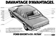 Advert Ford 1977