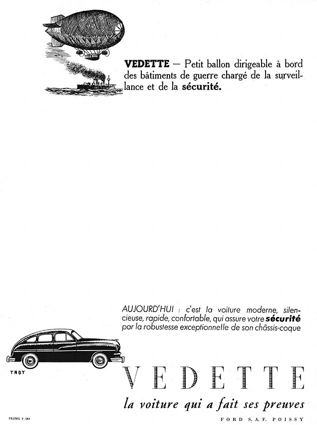 Advert Ford 1952