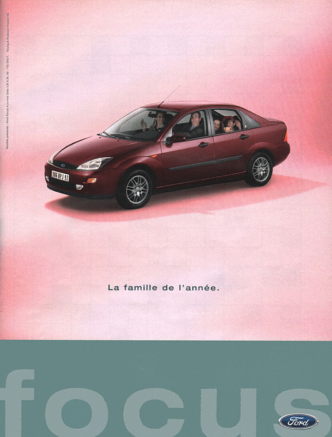 Advert Ford 1999