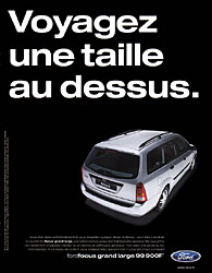 Advert Ford 2000