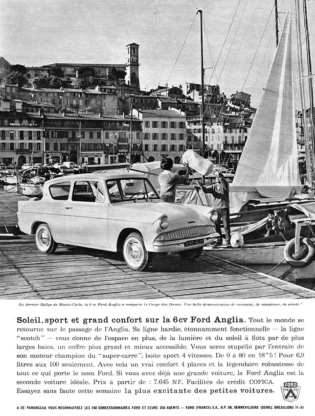 Advert Ford 1961