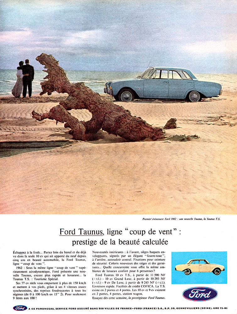 Advert Ford 1962