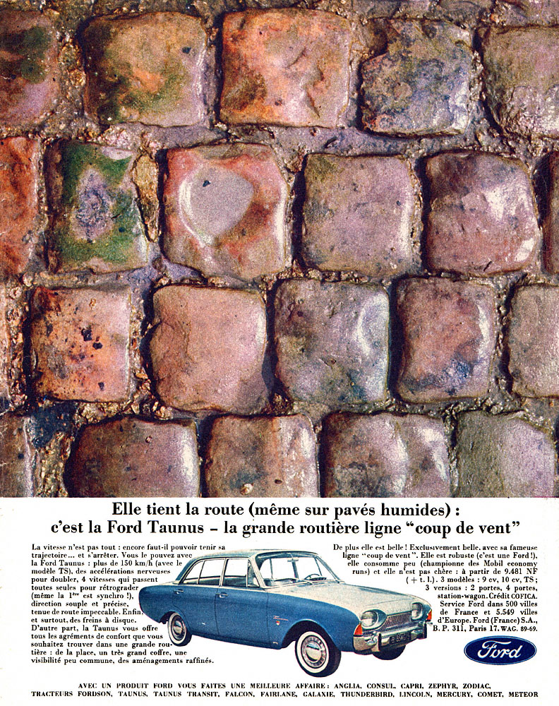 Advert Ford 1962