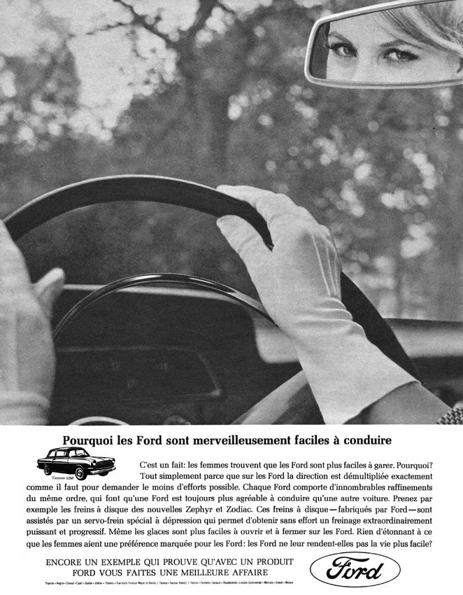 Advert Ford 1962