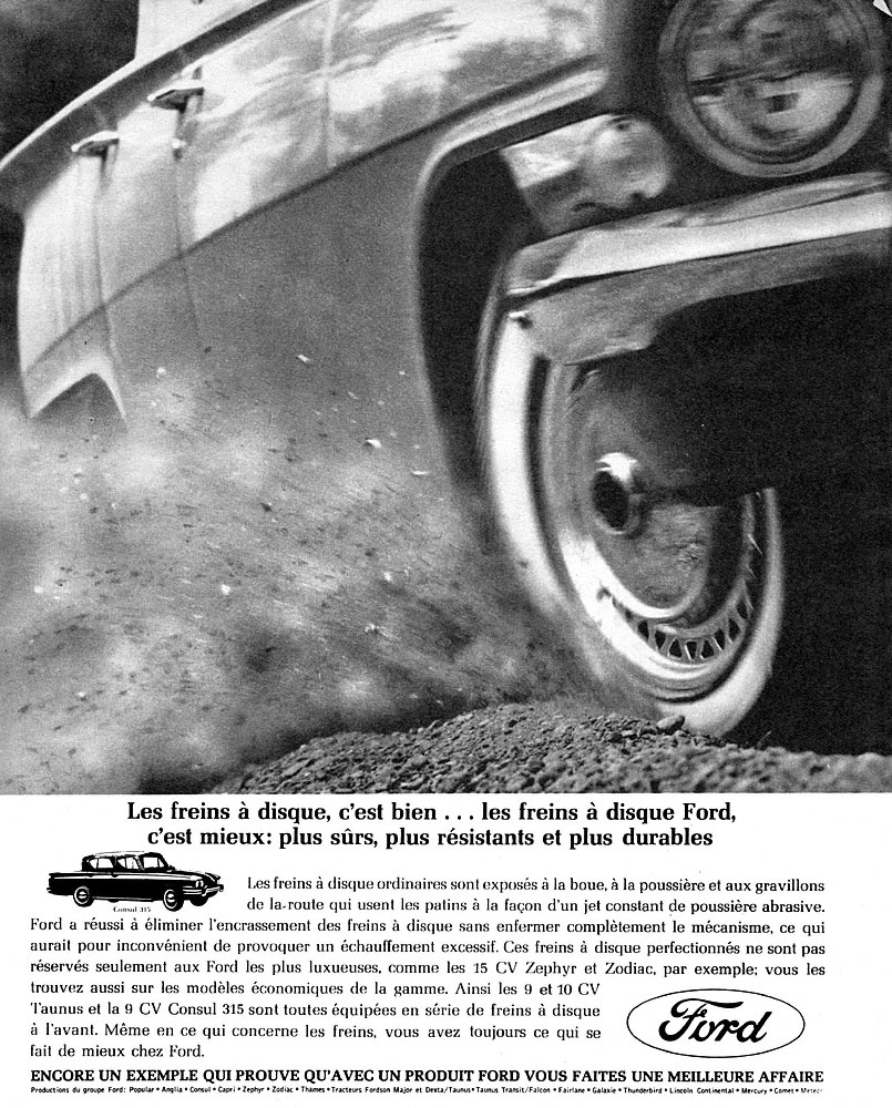 Advert Ford 1962