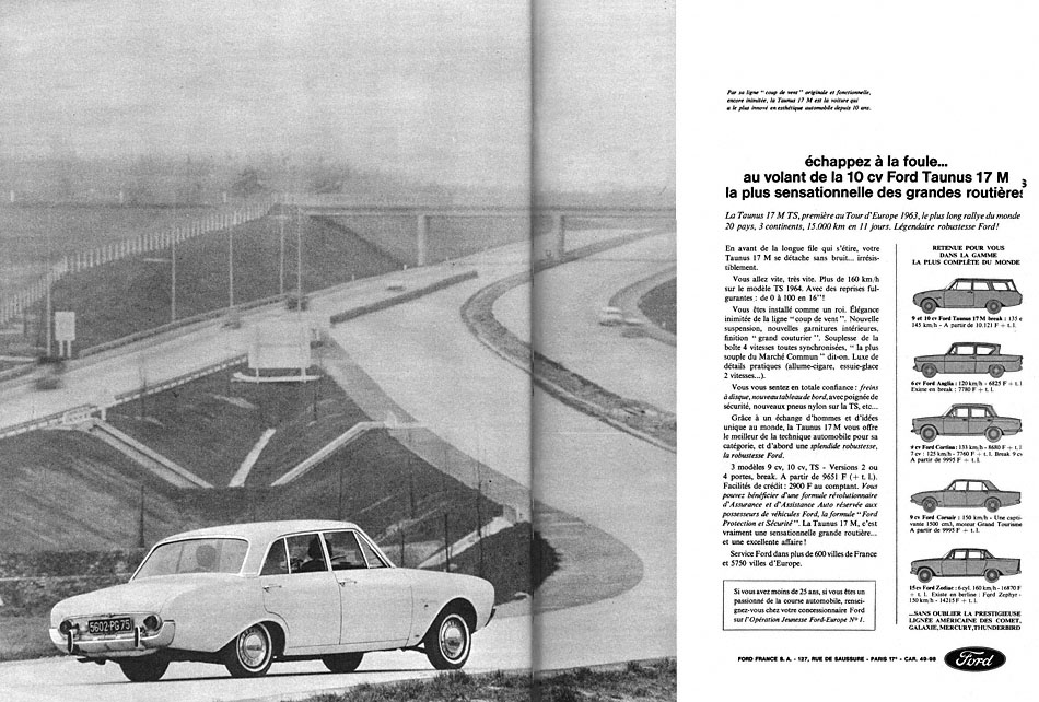 Advert Ford 1964