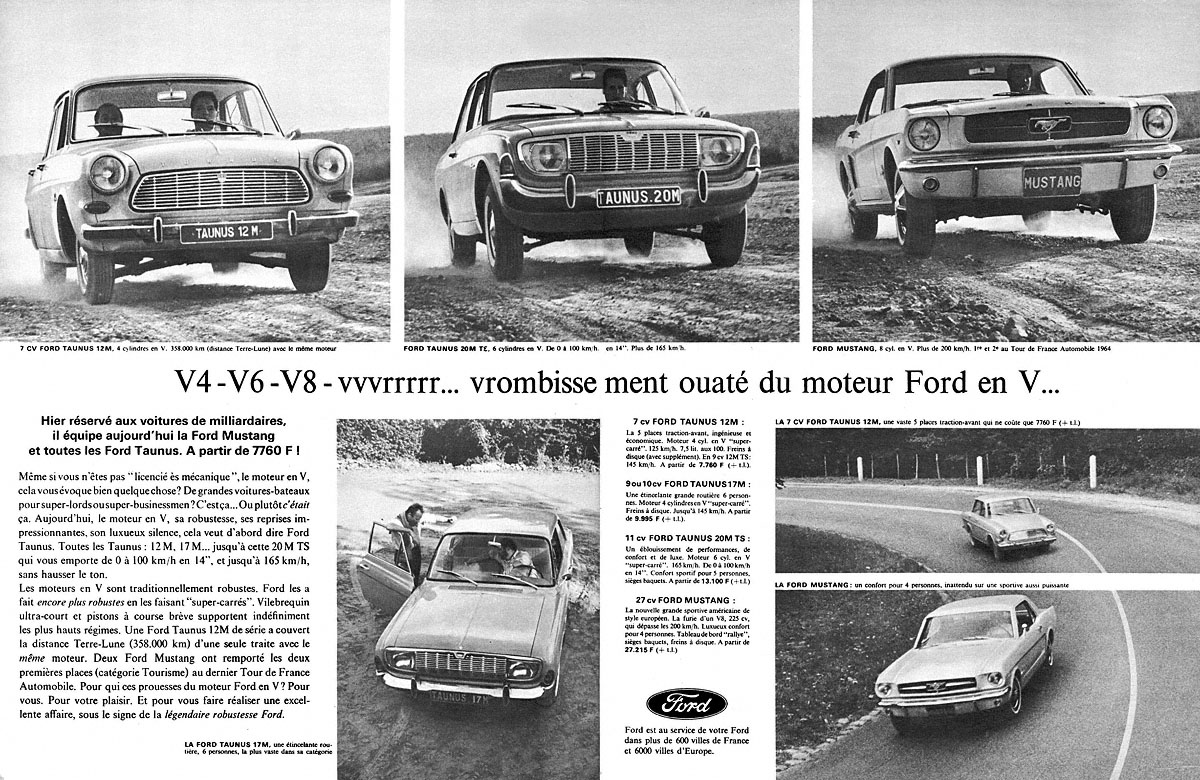Advert Ford 1964