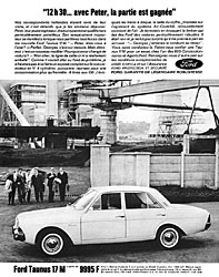 Advert Ford 1965