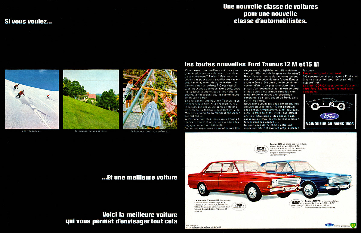 Advert Ford 1966