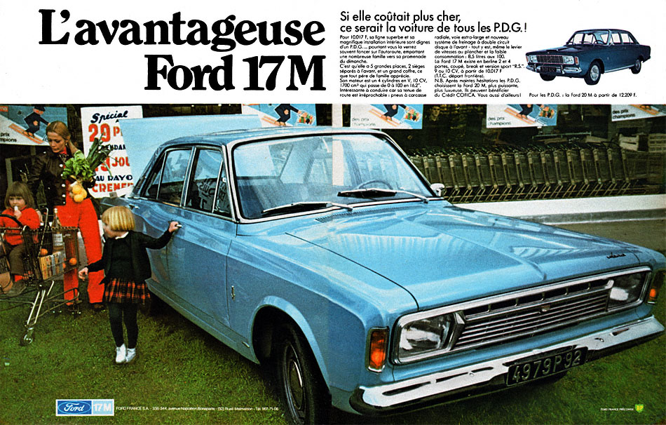 Advert Ford 1968