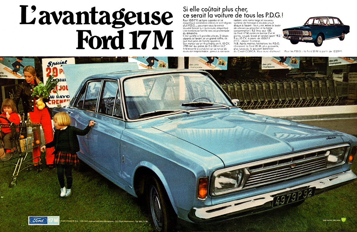 Advert Ford 1968