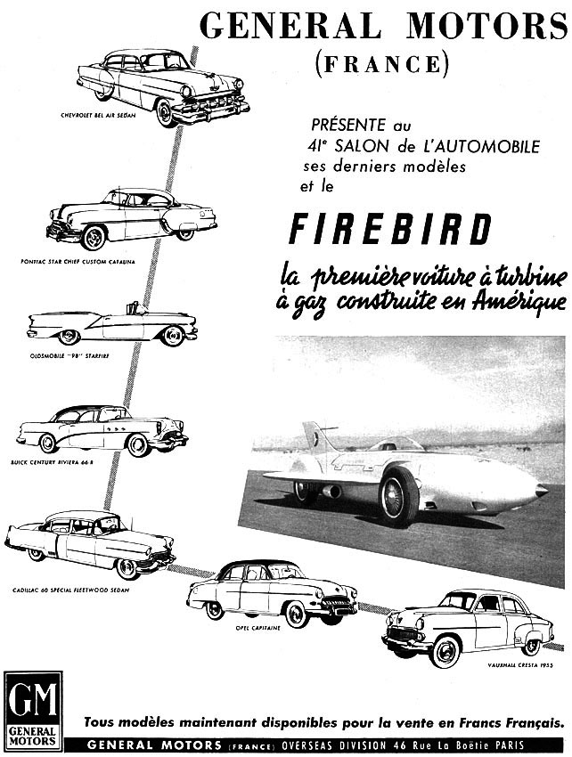 Advert General Motors 1954