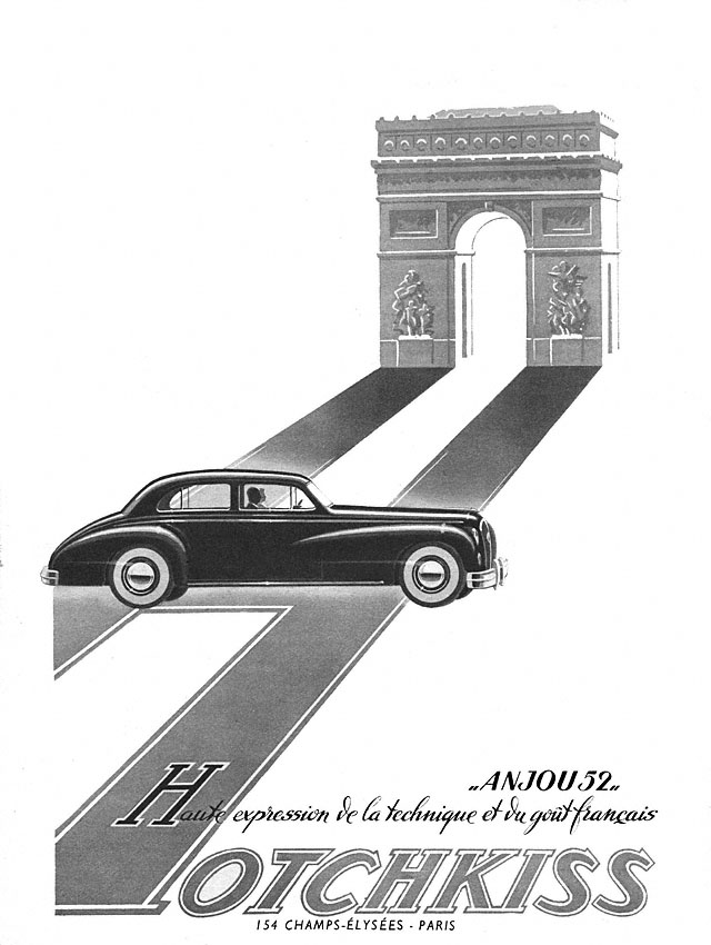 Advert Hotchkiss 1951