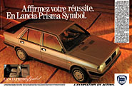 Advert Lancia 1987