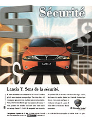 Advert Lancia 1998