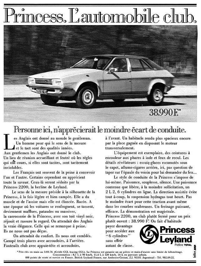 Advert Leyland 1978